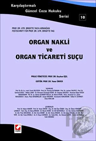 Organ Nakli ve Organ Ticaret Suçu - Halkkitabevi