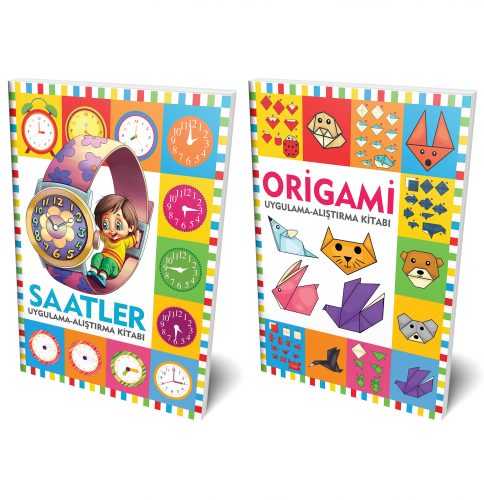 Origami ve Saatler 2 Kitap - Halkkitabevi