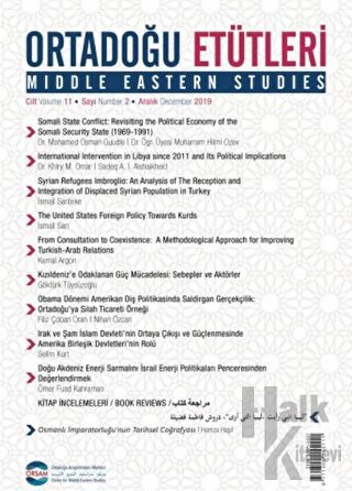 Ortadoğu Etütleri Cilt: 11 Sayı: 2 Aralık 2019