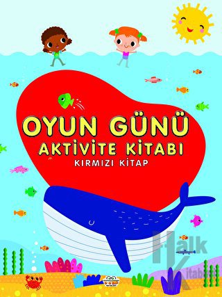 Oyun Günü Aktivite Kitabı Kırmızı Kitap - Halkkitabevi