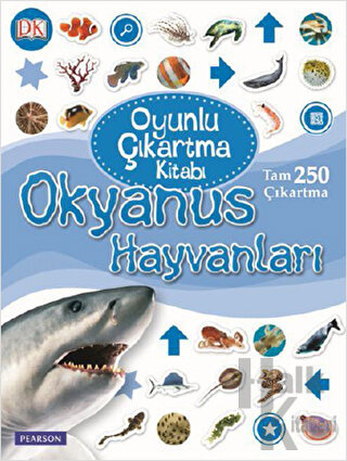Oyunlu Çıkartma Kitabı - Okyanus Hayvanları