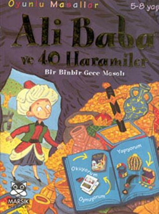 Oyunlu Masallar - Ali Baba ve 40 Haramiler - Halkkitabevi