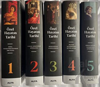 Özel Hayatın Tarihi Seti - 5 Kitap Takım (Ciltli)