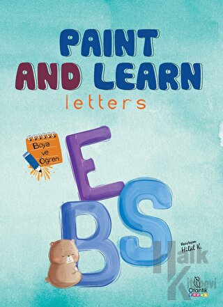 Paint and Learn - Letters - Halkkitabevi
