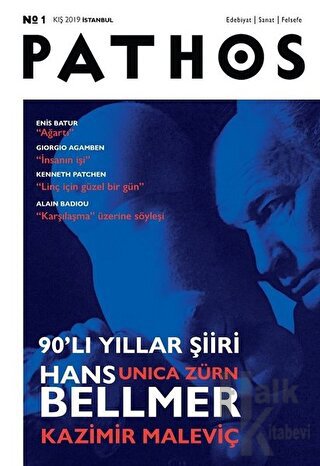 Pathos No: 1 Kış 2019 - Halkkitabevi