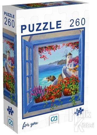 Pencere - 260 Parça Puzzle - Halkkitabevi