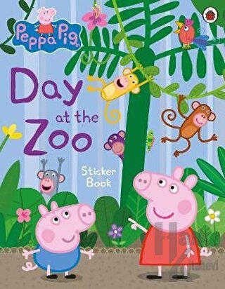 Peppa Pig: Day at the Zoo Sticker Book - Halkkitabevi
