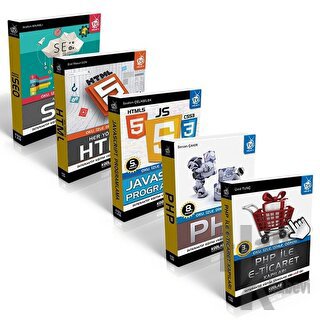 PHP Tabanlı WEB Tasarım Seti (5 Kitap Takım) - Halkkitabevi