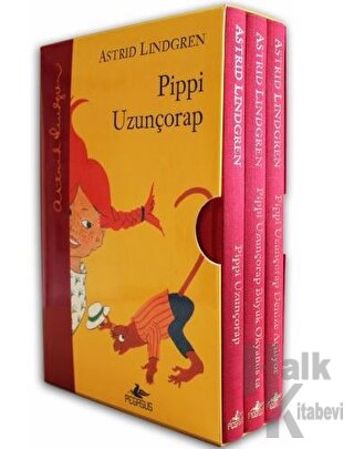 Pippi Uzunçorap Serisi Özel Set (3 Kitap) (Ciltli)