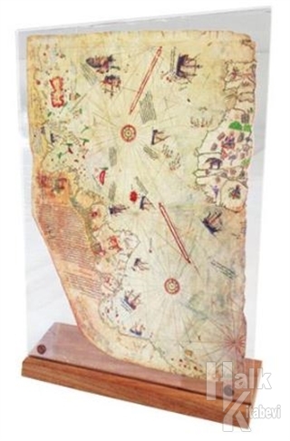 Piri Reis 1513 Dünya Haritası Replikası - Halkkitabevi