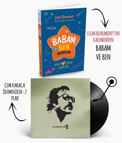 Plaklı Kitaplar - Babam ve Ben - Cem Karaca Ölümsüzler-2 - Halkkita