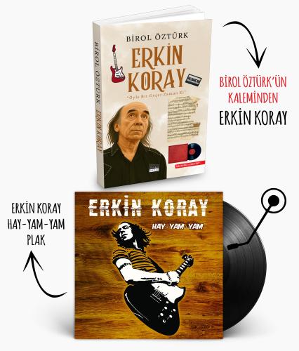 Plaklı Kitaplar - Erkin Koray - Hay-Yam-Yam Plak - Halkkitabevi