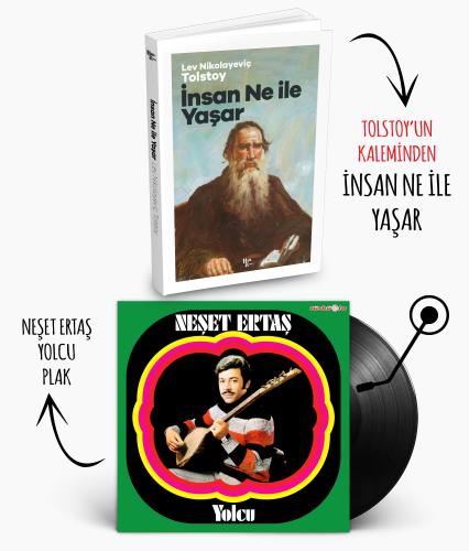 Plaklı Kitaplar - İnsan Ne ile Yaşar - Neşet Ertaş - Yolcu Plak - Halk