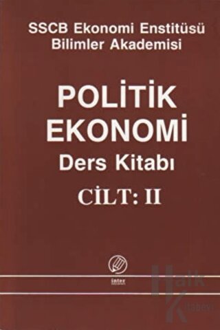 Politik Ekonomi Ders Kitabı Cilt: 2