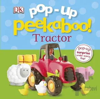 Pop-Up Peekaboo Tractor (Ciltli)