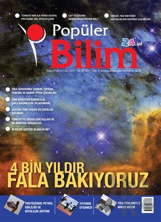 Popüler Bilim Dergisi Sayı: 256 Ağustos - Eylül 2017 - Halkkitabevi