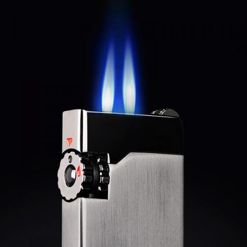 Premium Çakmak - İkili Jet Alevi - Rüzgara Dayanıklı - Valfli Gold Premium Çakmak - İkili Jet Alevi - Rüzgara Dayanıklı - Valfli Gold