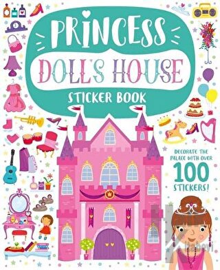 Princess Doll's House Sticker Book - Halkkitabevi