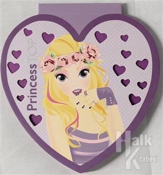 Princess Top Hearth Notepad T9008-01 - Halkkitabevi