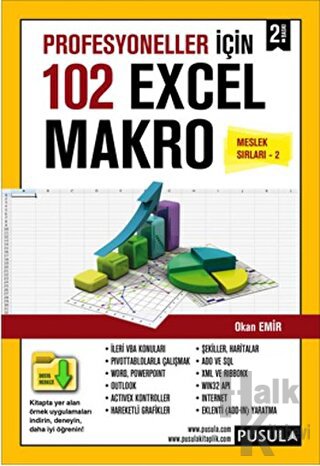 Profesyoneller için 102 Örnekle Excel Makro (Meslek Sırları 2) - Halkk