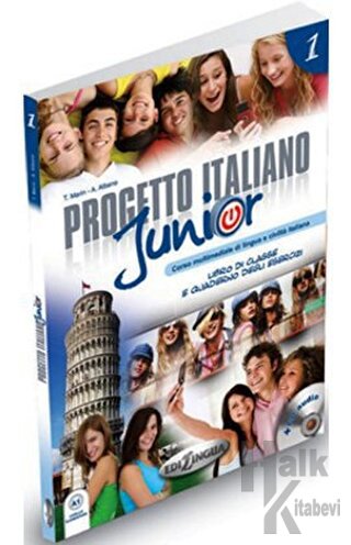 Progetto Italiano Junior 1 (Ders Kitabı ve Çalışma Kitabı +CD) İtalyan