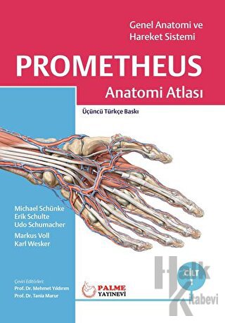 Prometheus Anatomi Atlası 1. Cilt (Ciltli)