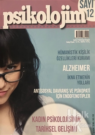 Psikolojim Aylık Psikoloji Dergisi Sayı : 12 - Halkkitabevi