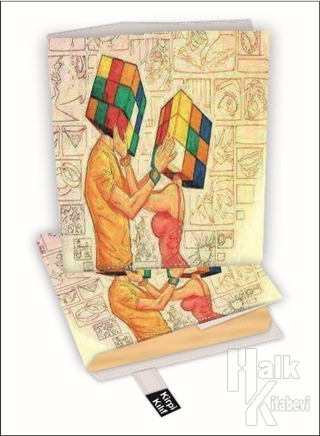 Puzzle Kız ve Erkek Kitap Kılıfı Kod - 3121053 - Halkkitabevi