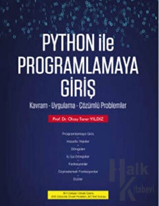 Python ile Programlamaya Giriş - Halkkitabevi
