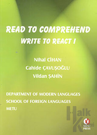 Read To Comprehend Write To React 1 - Halkkitabevi