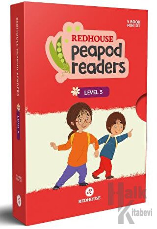 Redhouse Peapod Readers İngilizce Hikaye Seti 5 Kutulu Ürün