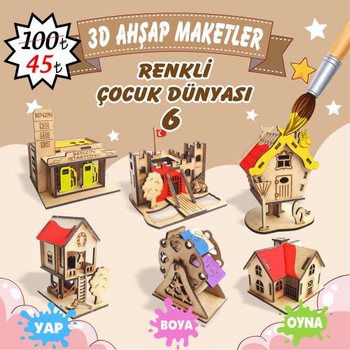 Renkli Çocuk Dünyası Serisi -6 - Halkkitabevi Renkli Çocuk Dünyası Serisi -6 - Halkkitabevi