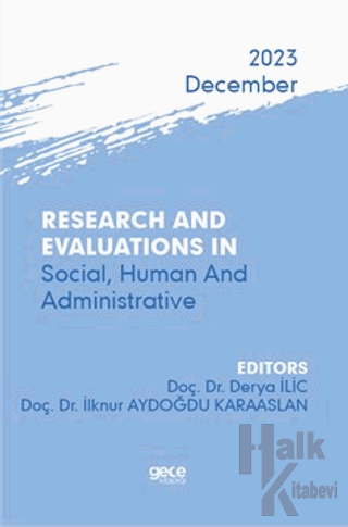 Research And Evaluations In Social, Human And Administrative - 2023 De