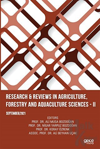 Research and Reviews in Agriculture Forestry and Aquaculture Sciences 
