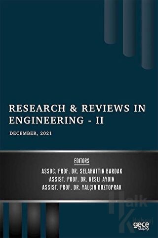 Research and Reviews in Engineering 2 - December 2021