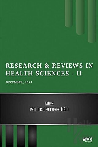 Research and Reviews in Health Sciences 2 - December 2021 - Halkkitabe