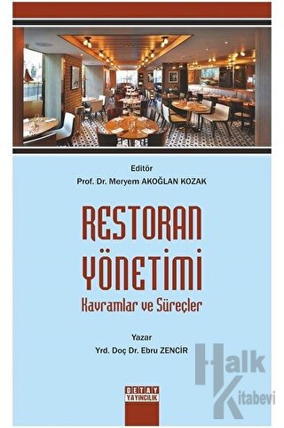 Restoran Yönetimi - Halkkitabevi