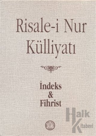 Risale-i Nur Külliyatı İndeks ve Fihristi (Ciltli) - Halkkitabevi
