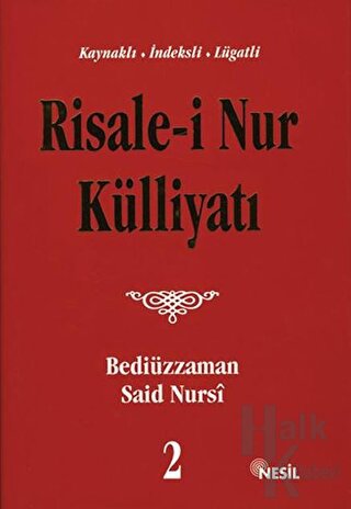 Risalei Nur Külliyatı 2 (Ciltli) - Halkkitabevi