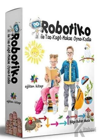 Robotiko ile Taş-Kağıt-Makas Oyna-Kodla - Halkkitabevi