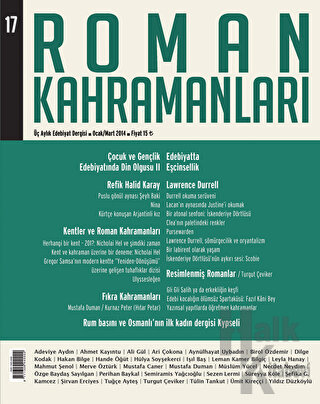 Roman Kahramanları Sayı: 17 Ocak-Mart 2014 - Halkkitabevi