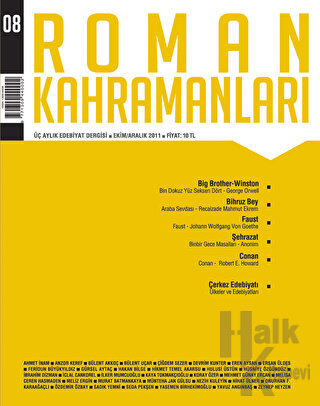 Roman Kahramanları Sayı: 8 Ekim-Aralık 2011 - Halkkitabevi