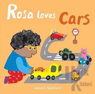 Rosa Loves Cars (Ciltli) - Halkkitabevi