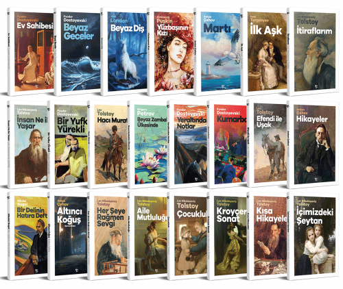 Büyük Dünya Klasikleri Seti - 23 Kitap - Halkkitabevi