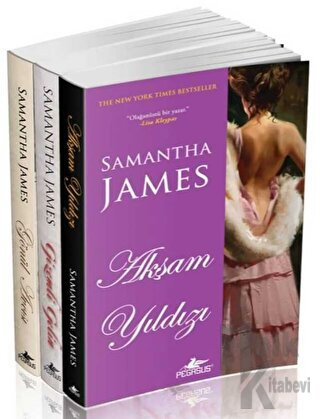 Samantha James Romantik Kitaplar Serisi Takım Set (3 Kitap)