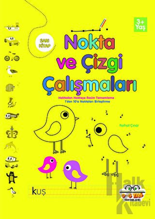 Sarı - Nokta Ve Çizgi Çalışmaları - Halkkitabevi