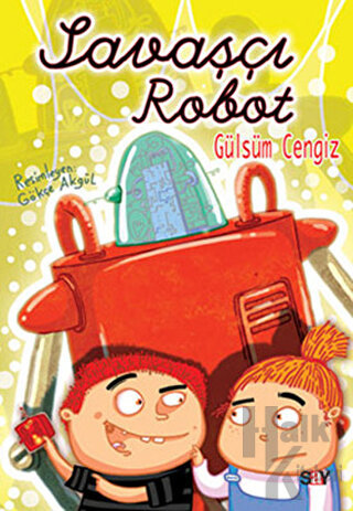Savaşçı Robot (Renkli Resimli Büyük Boy