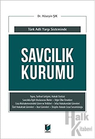 Savcılık Kurumu (Türk Adli Yargı Sisteminde)