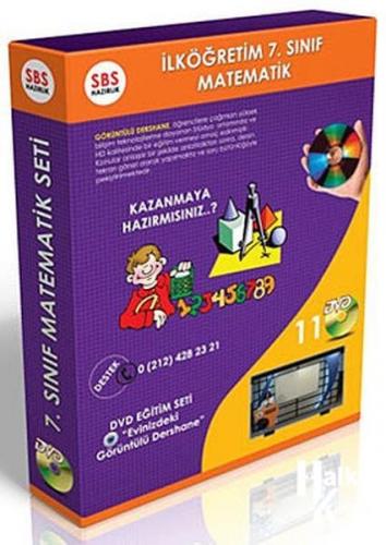 SBS 7. Sınıf Matematik Görüntülü DVD Seti (11 DVD) - Halkkitabevi