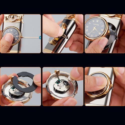 Premium Saatli Çakmak - Rüzgara Dayanıklı Jet Alevi - Halkkitabevi Premium Saatli Çakmak - Rüzgara Dayanıklı Jet Alevi - Halkkitabevi